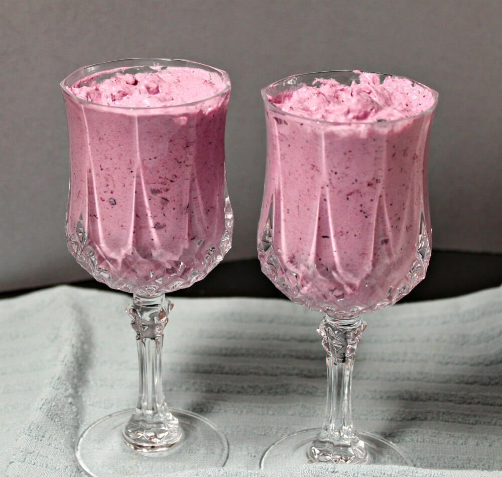 Blueberry Keto Mousse Delight1
