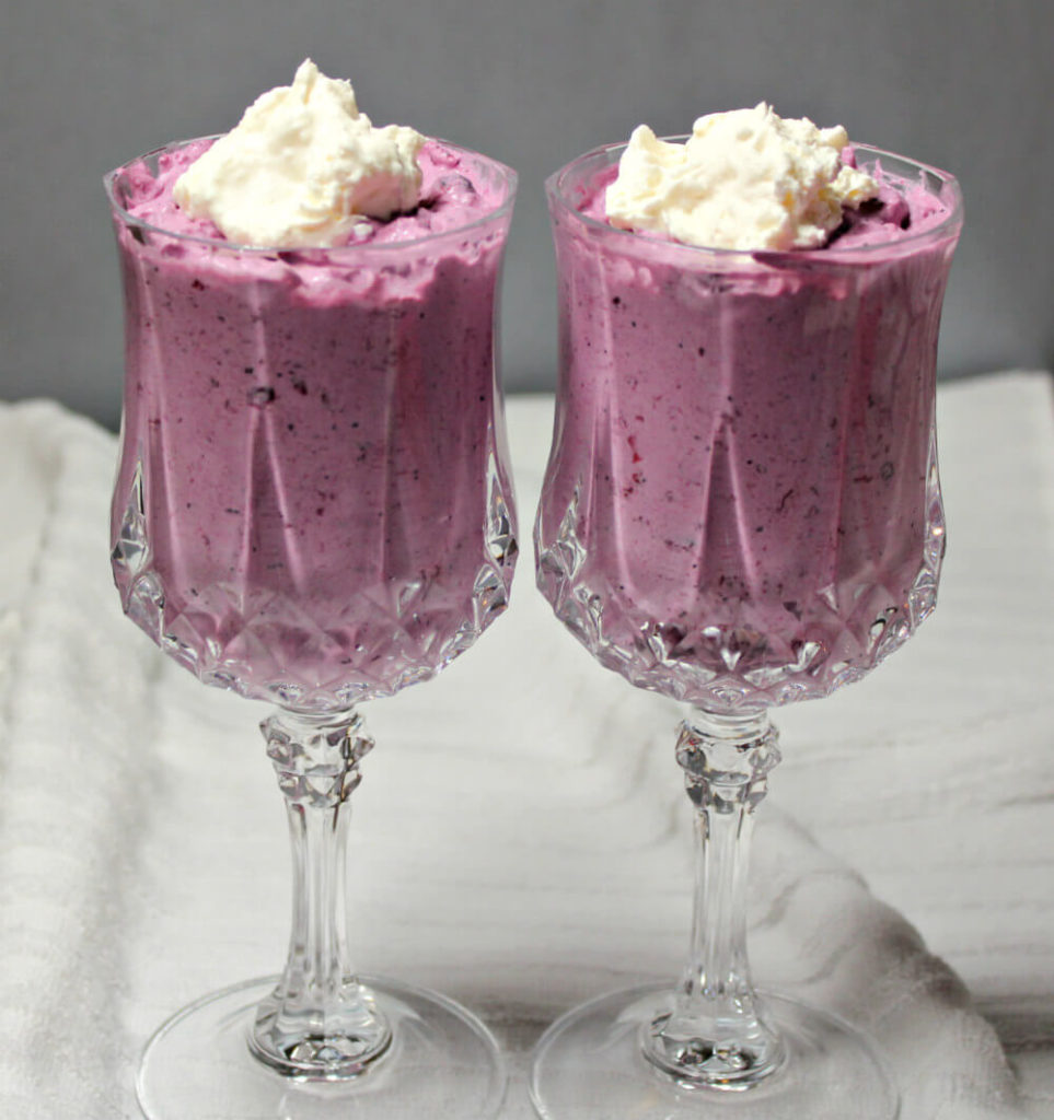 Blueberry Keto Mousse Delight9