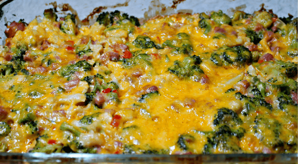 Creamy Ham and Vegetable Keto Casserole11