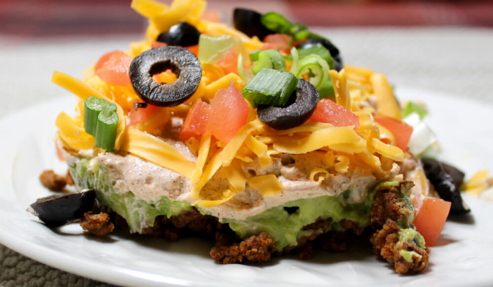 7 Layer Keto Taco Dip16