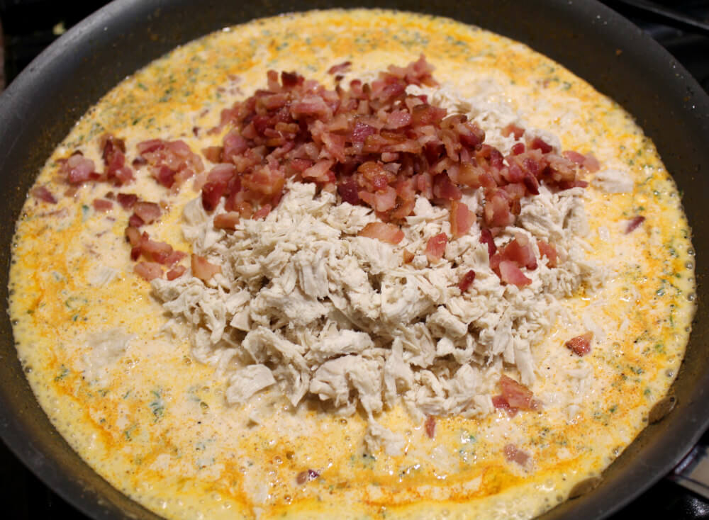 Chicken Bacon Keto Stroganoff6