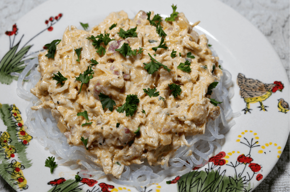 Chicken Bacon Keto Stroganoff9