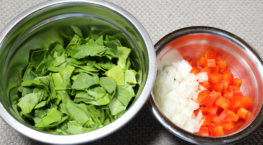 Crustless Keto Ham and Spinach Quiche2