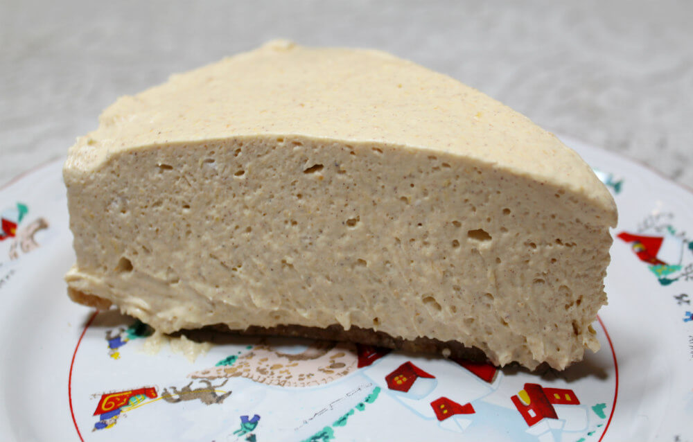 Keto No-Bake Pumpkin Cheesecake7