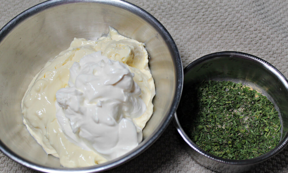 Keto Homemade Ranch Dip3