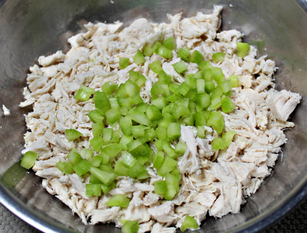 Buffalo Chicken Keto Salad2