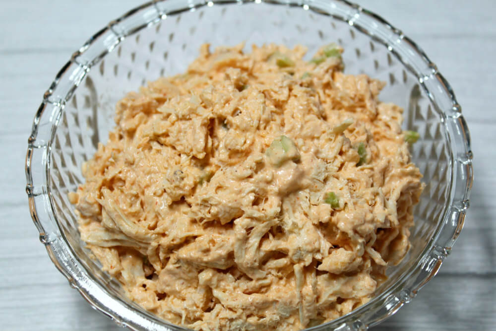 Buffalo Chicken Keto Salad5