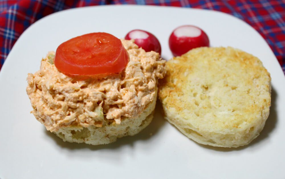 Buffalo Chicken Keto Salad6