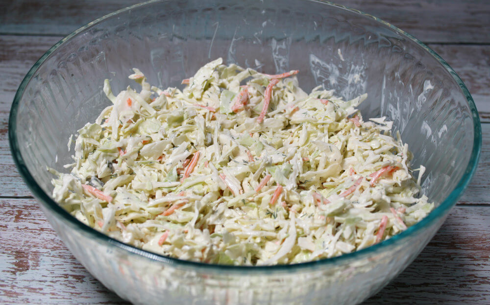 Dill Pickle Keto Coleslaw6