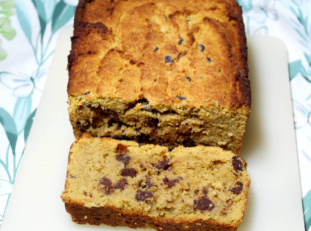 Keto Chocolate Chip Pumpkin Bread7