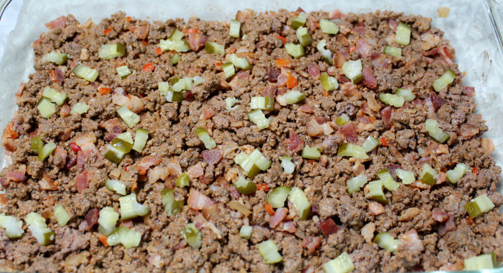 Bacon Cheeseburger Low Carb Casserole4
