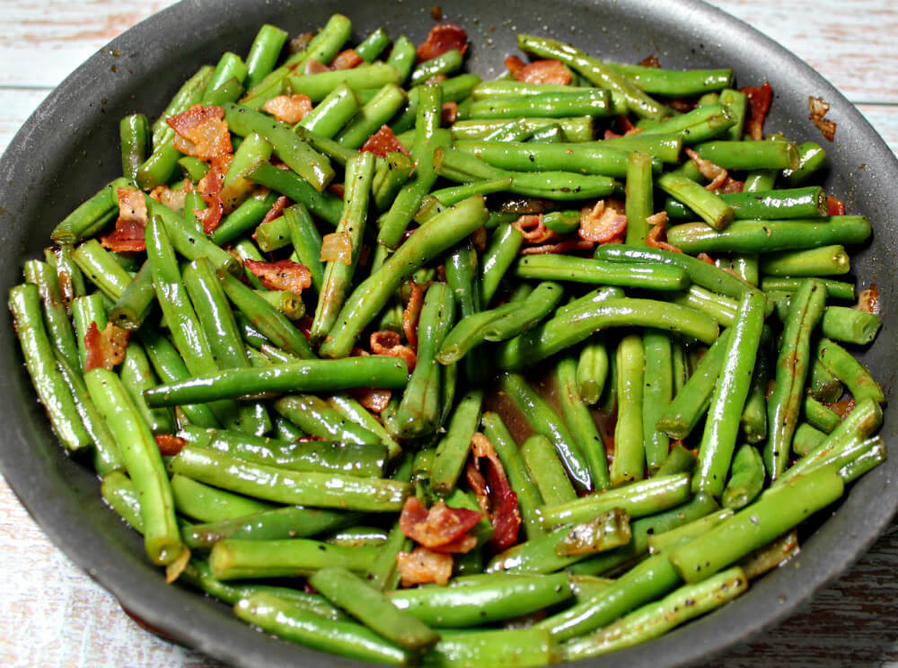 Keto Bacon and Brown Sugar Green Beans7