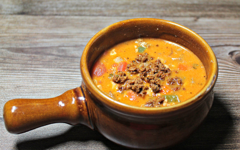 Chicken Chorizo Keto Soup8