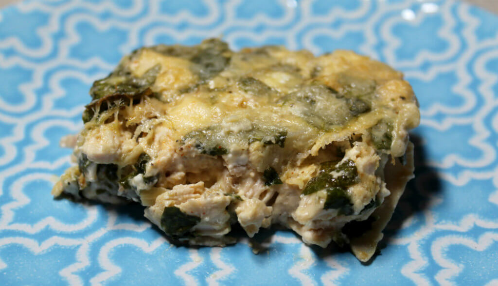 Chicken Spinach Artichoke Keto Casserole1