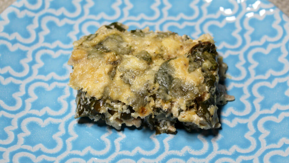 Chicken Spinach Artichoke Keto Casserole9