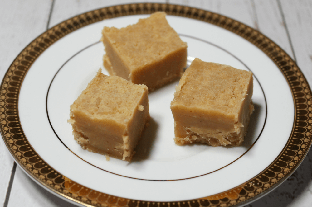 Low Carb White Chocolate PB Fudge7