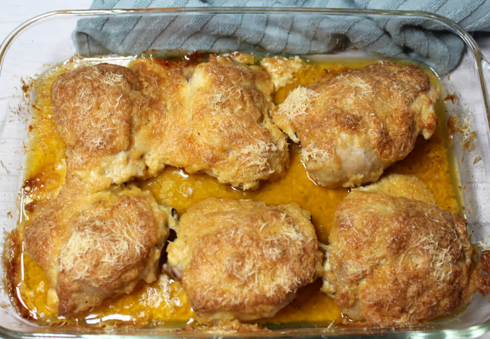 Mayo Parmesan Keto Chicken Thighs5