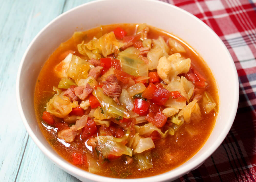 Ham and Cabbage Keto Soup7