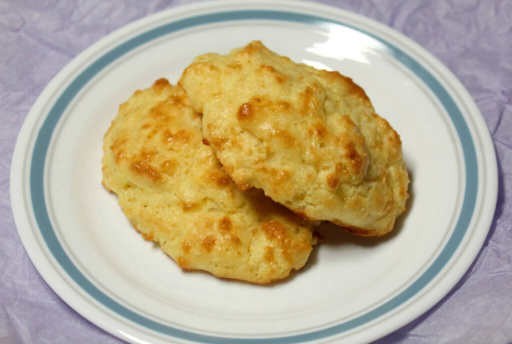Mozzarella Garlic Keto Biscuits1
