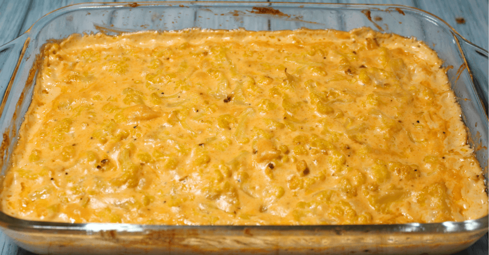 Low Carb Cauliflower Mac & Cheese9