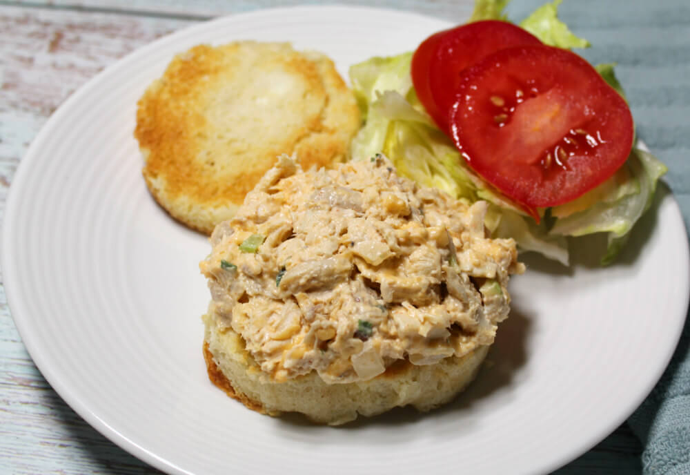 Keto Cheddar Chive Chicken Salad6