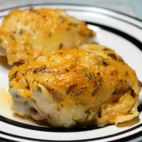 Keto Chicken Thighs with Tarragon Cream Sauce1