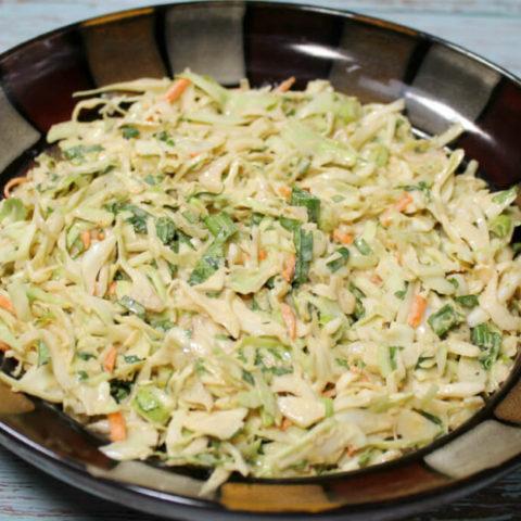 Keto Creamy Asian Coleslaw1