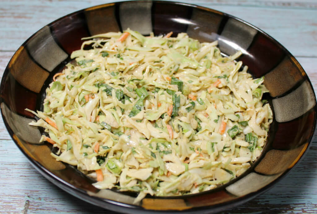 Keto Creamy Asian Coleslaw1