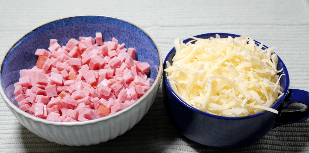 Crustless Ham, Swiss, & Chive Quiche5