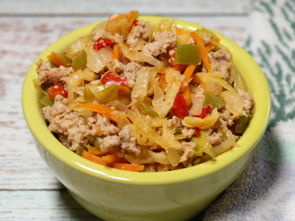 Keto Asian Turkey and Cabbage Skillet6