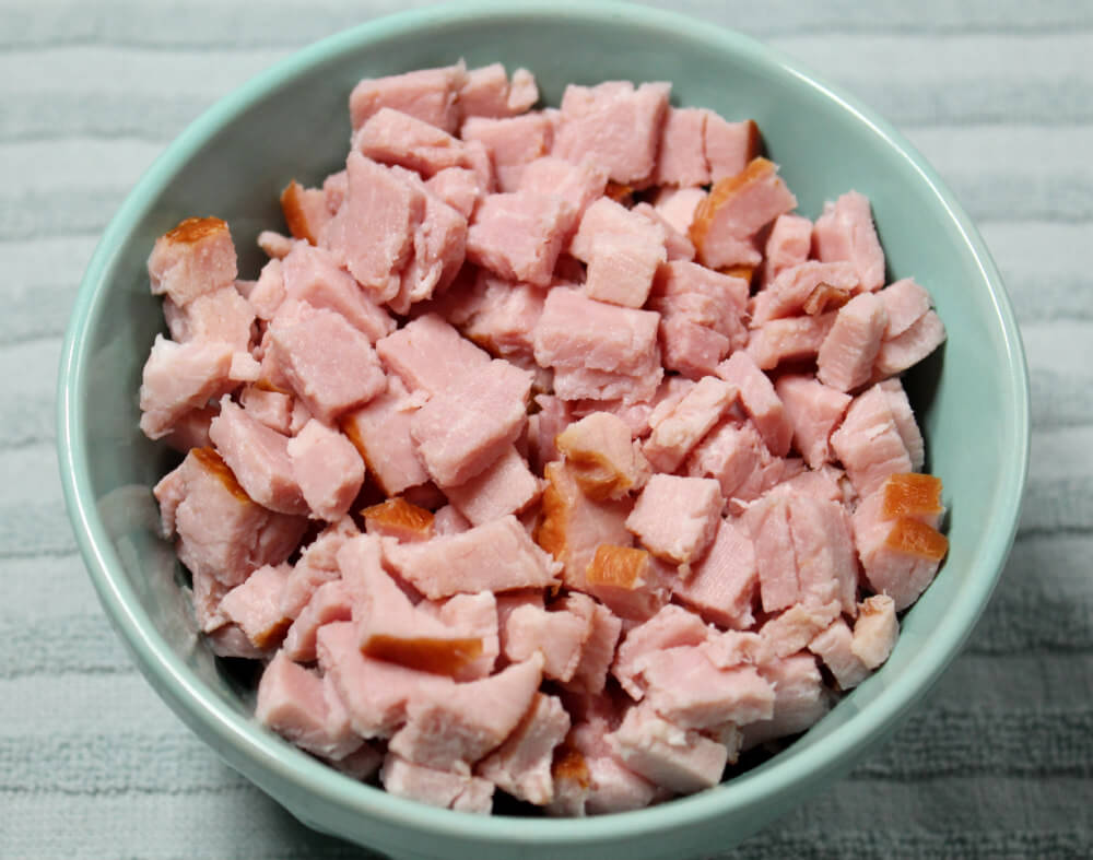 Crustless Cheesy Bacon and Ham Quiche2