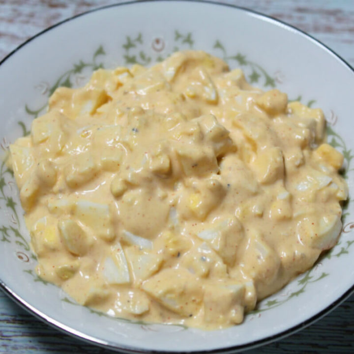 Horseradish Keto Egg Salad1