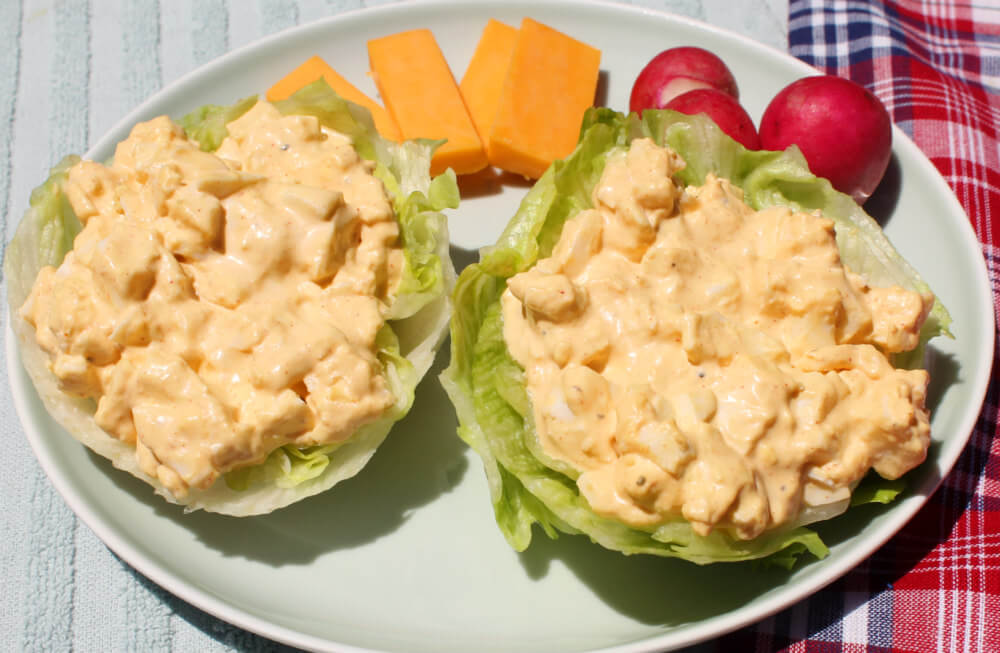 Horseradish Keto Egg Salad7