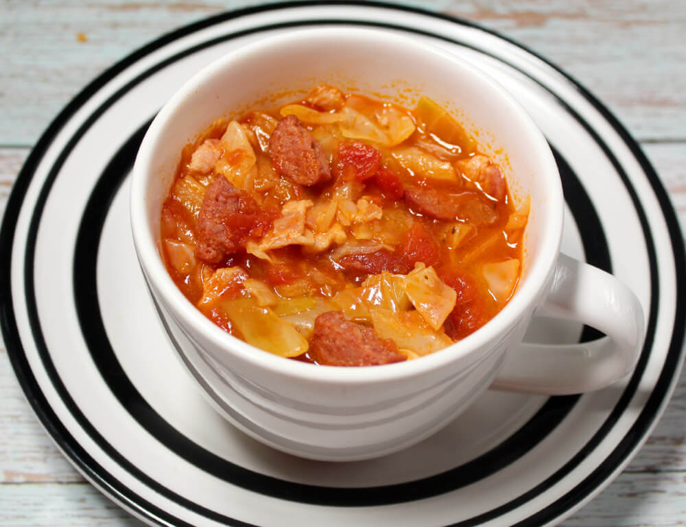 Sausage and Cabbage Keto Soup8
