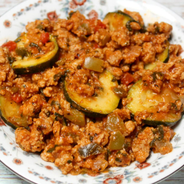Turkey Zucchini Keto Skillet1