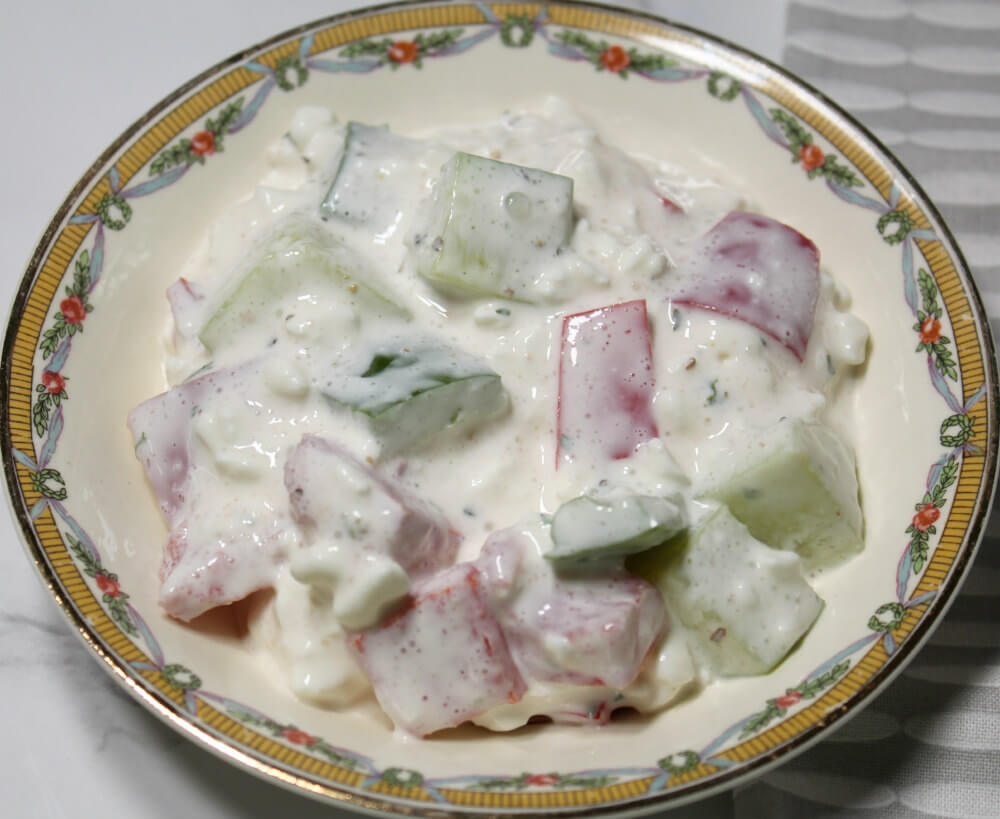 Cottage Cheese Low Carb Salad5
