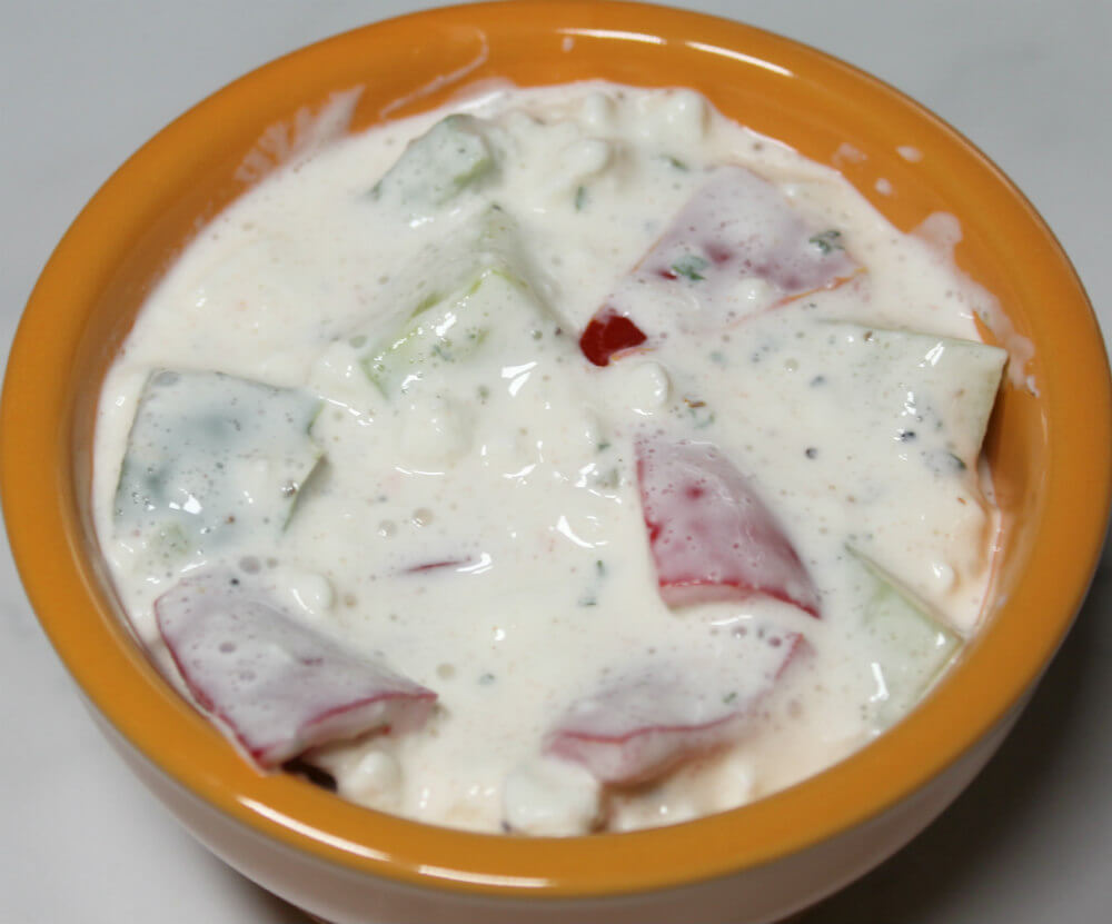 Cottage Cheese Low Carb Salad6