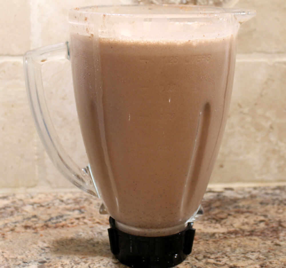Chocolate Peanut Butter Keto Smoothie4