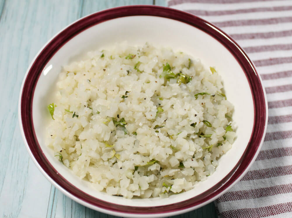 Cilantro-Lime Cauliflower Rice5