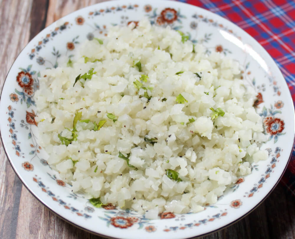 Cilantro-Lime Cauliflower Rice6