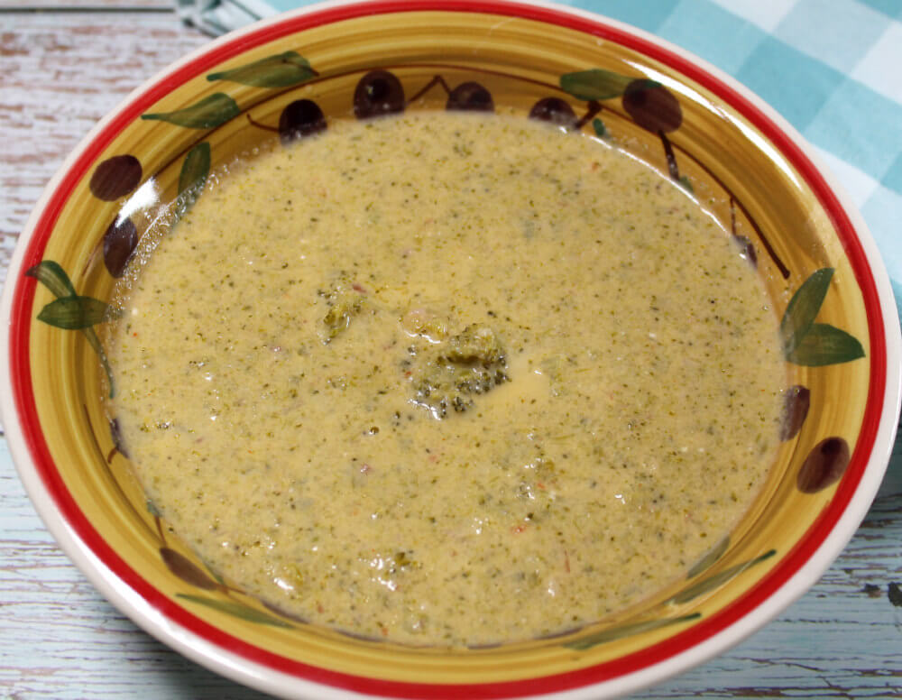 Low Carb Creamy Broccoli Asparagus Soup5