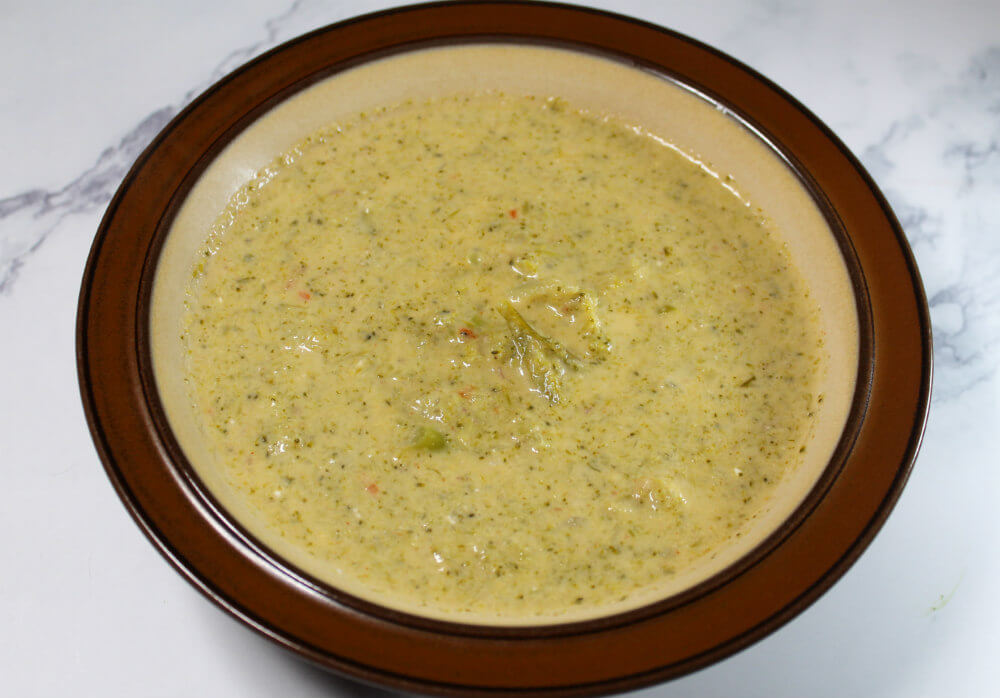 Low Carb Creamy Broccoli Asparagus Soup6