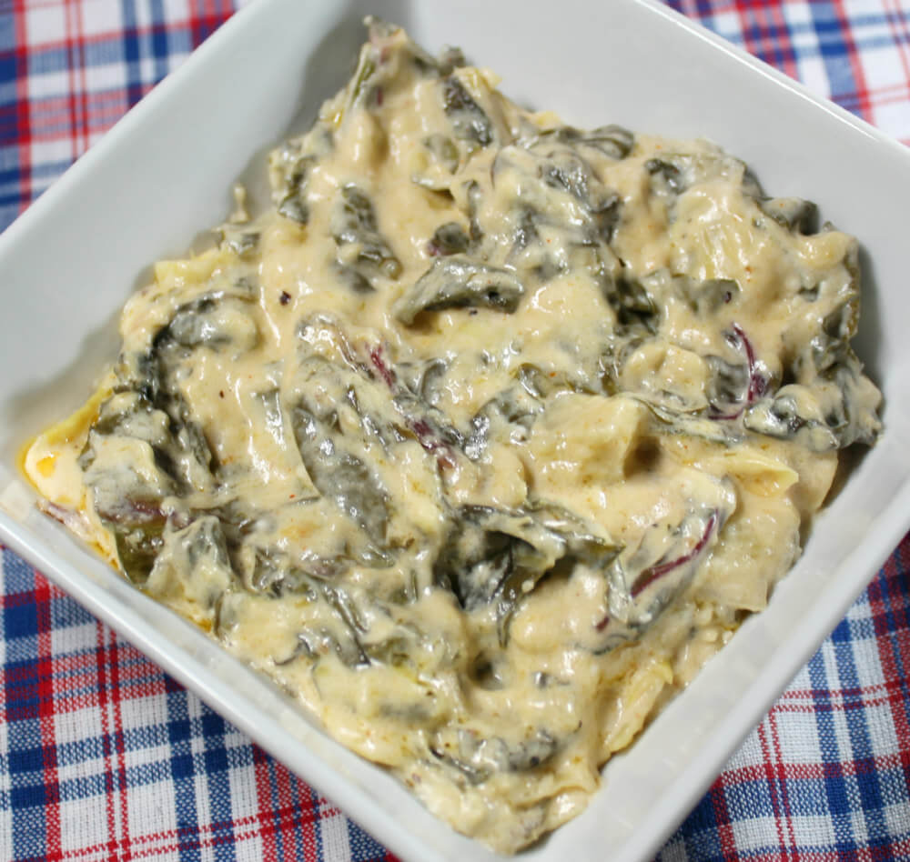 Crockpot Keto Chard Artichoke Dip7