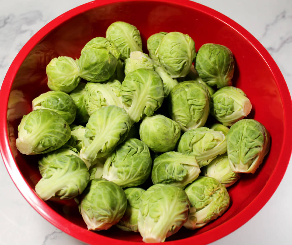 Maple Dijon Keto Roasted Brussels Sprouts2