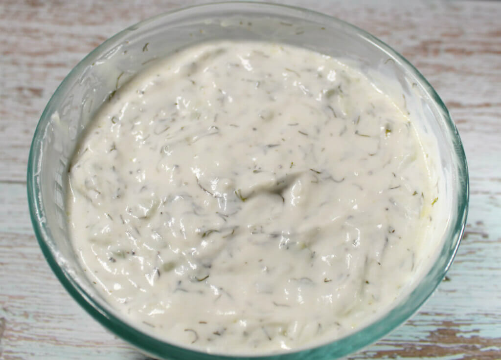 Low Carb Tzatziki Sauce - Splash Of Keto