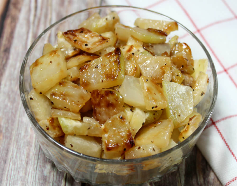 Mom's Pan Sauteed Kohlrabi6