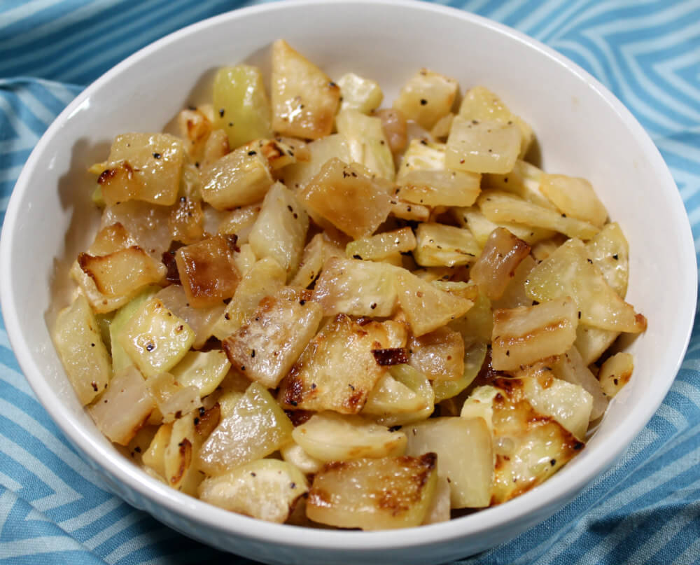 Mom's Pan Sauteed Kohlrabi7