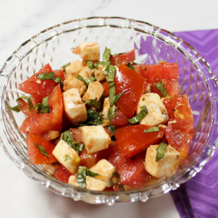 Chopped Keto Caprese Salad1