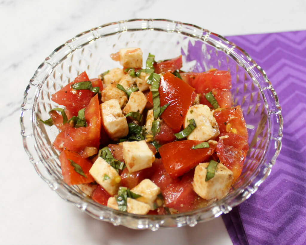 Chopped Keto Caprese Salad1