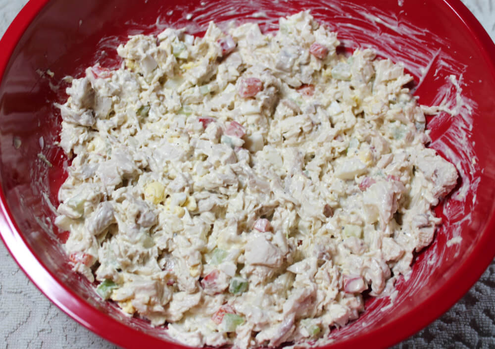 Deviled Keto Chicken Salad5